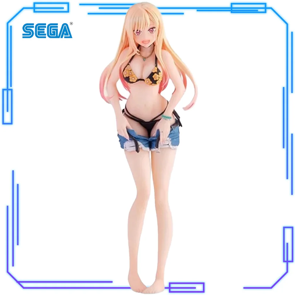 Em estoque sega original genuíno anime sono bisque boneca wa koi o suru kitagawa marin primeiros medições ver 19cm modelo figuras de brinquedo