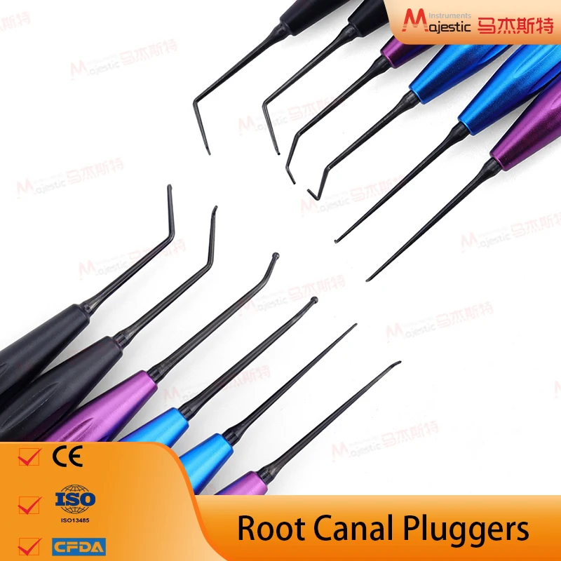 Herramientas dentales restauradoras microquirúrgicas, relleno retrogrado, enchufe de relleno Retro, herramientas de llenado compactas, tapones para conducto radicular