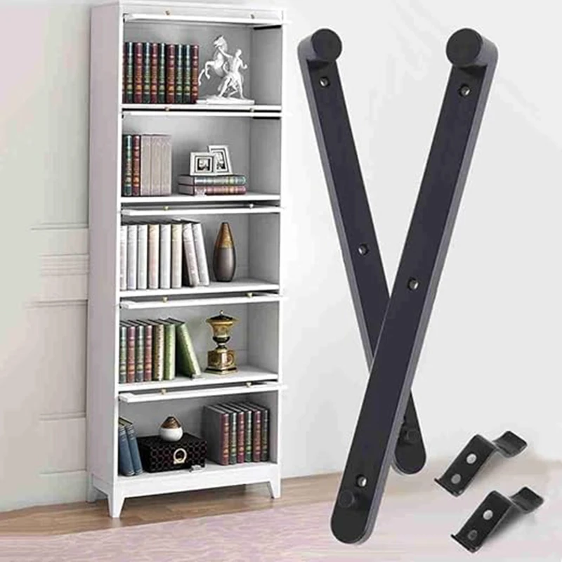 Sliding Mount Parts Track Push-open Under Soft Close Guide Hidden Rail Set for Side Cabinet Plastic Furniture Drawer Slides
