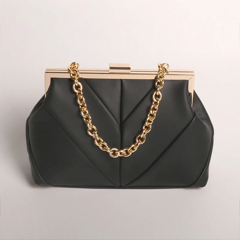 

Hand Clutch Bag Evening Clutch Bag For Women PU Leather Clutch Ruched Handbags, Glitter Envelope Purse For Party Girl
