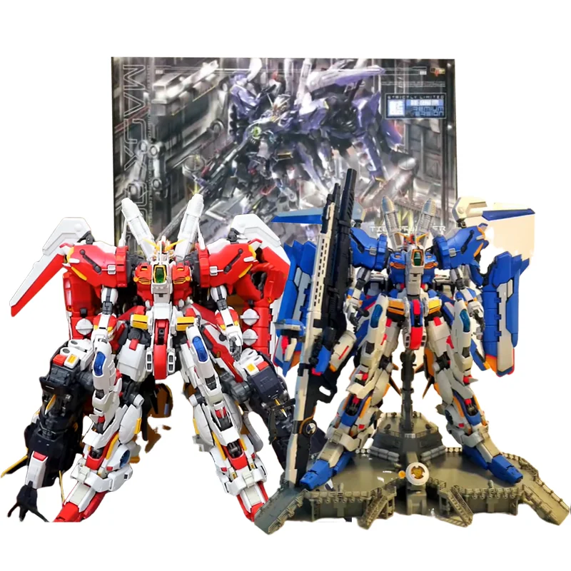 Mechanicore Pg 1/72 Masx-0033 Exs Red Blue Premium Version Assembly Model Collectible Robot Kits Models Kids Gift