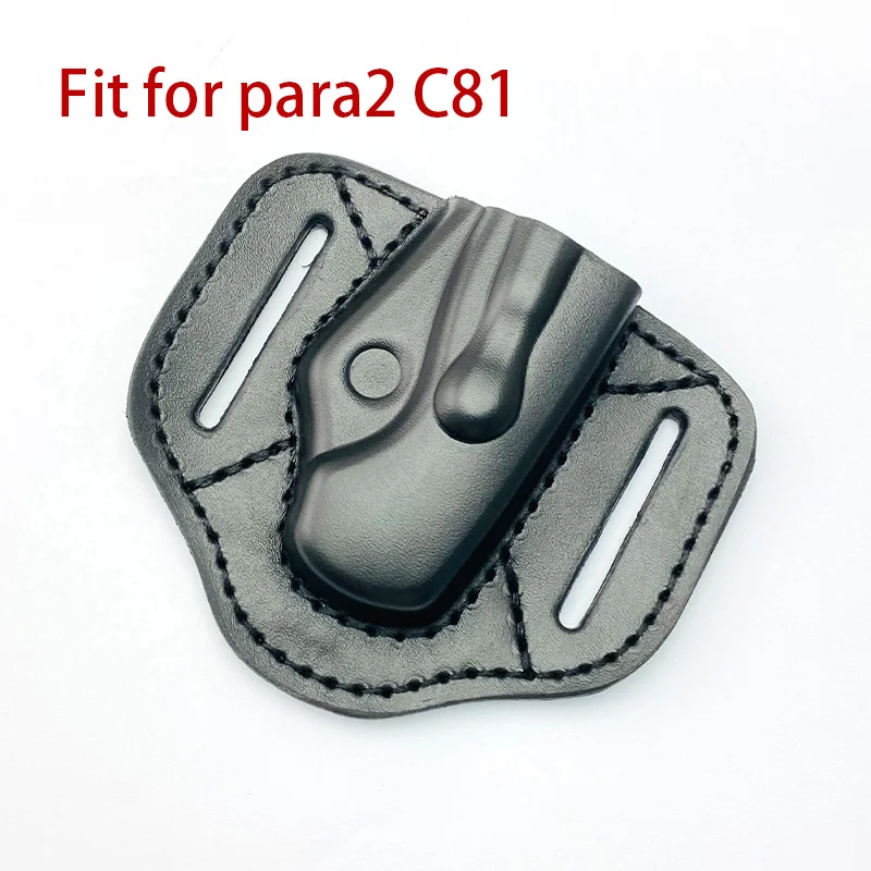 1 قطعة العلامة التجارية الجديدة جلد طبيعي Scabbard ل العنكبوت Para2 C81 سكين للفرد حقيبة التخزين مخصص جلدية غمد