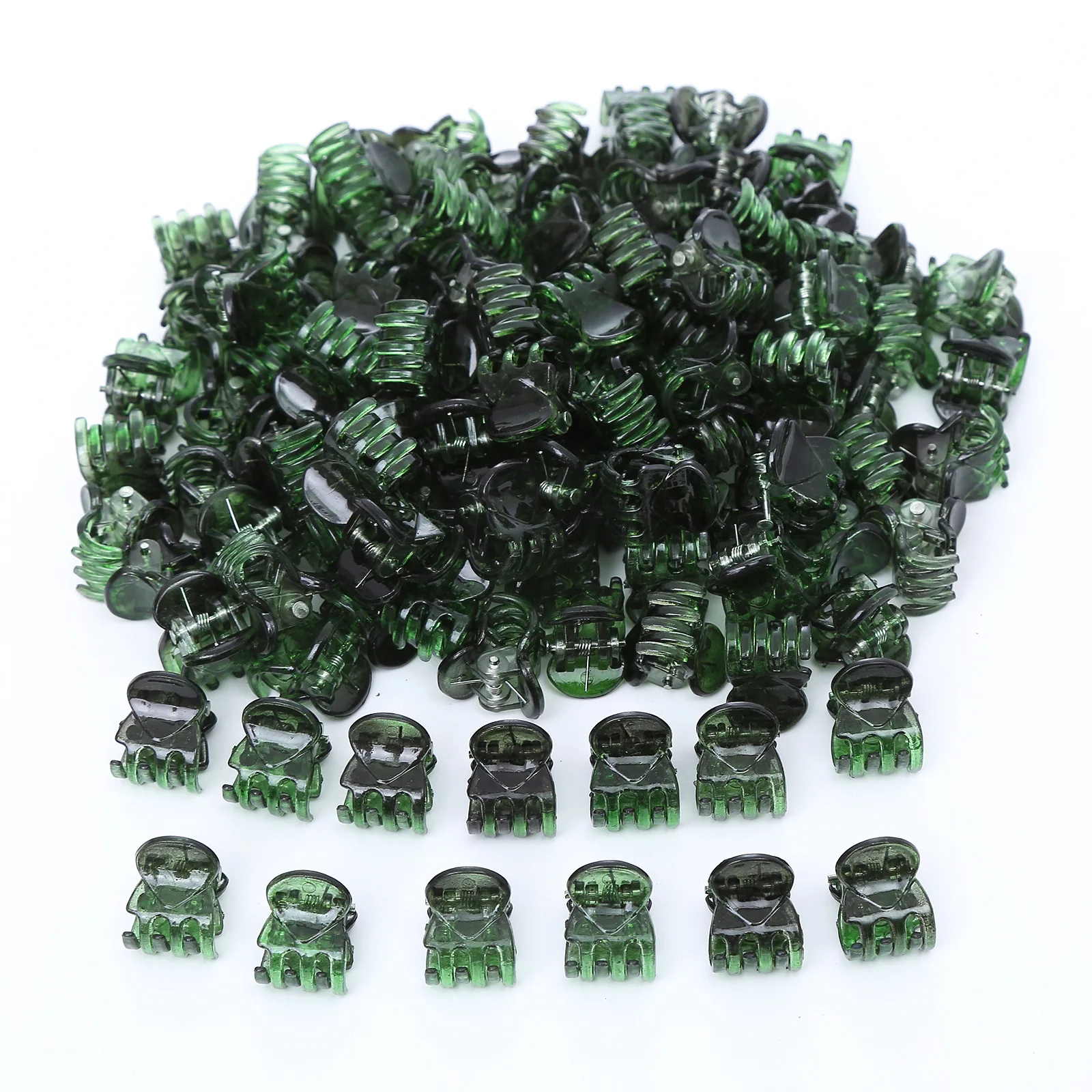 10/20 Teile/satz Kunststoff Kleine Größe Haar Klaue Mädchen Nette Mini Haar Clips Haar Zubehör Transparent Klaue Clip Kinder headwear Geschenk – Detail 4