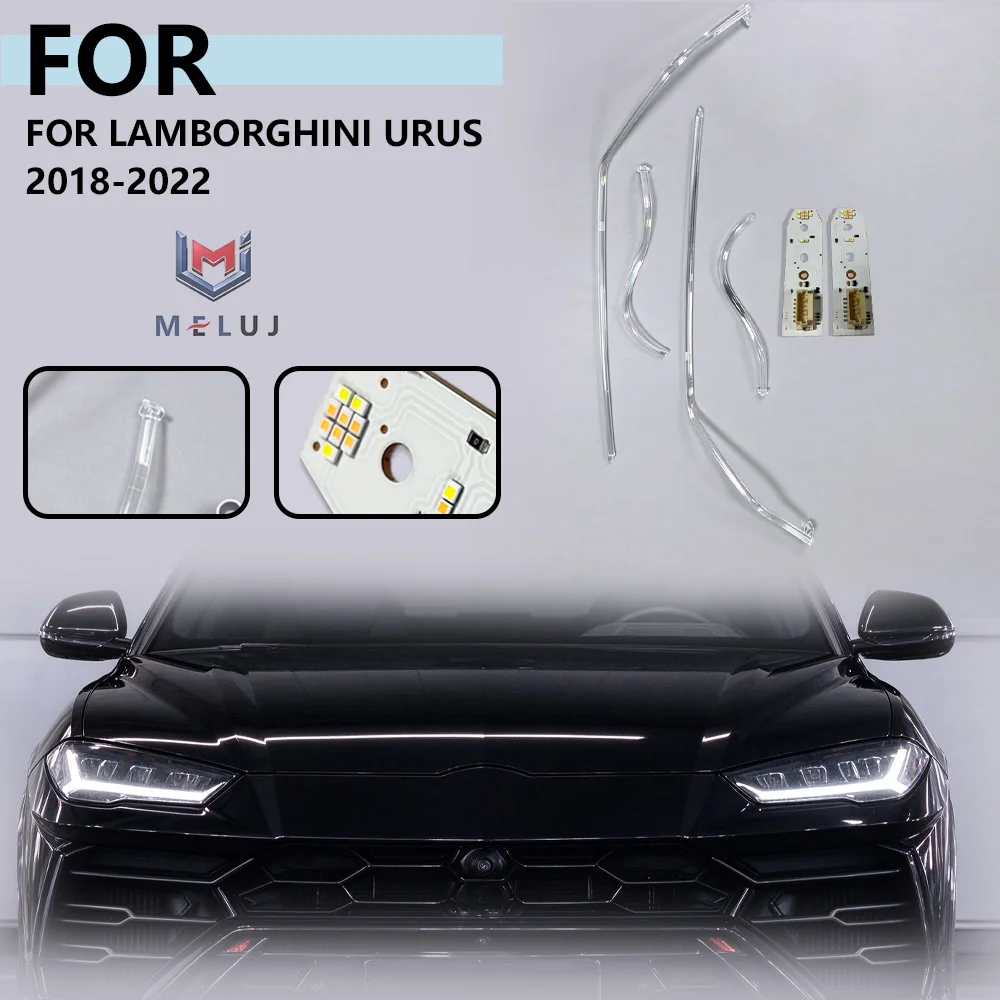 per-lamborghini-urus-2018-2022-striscia-guida-luce-drl-faro-tubo-piastra-sorgente-luce-angel-eye-chip-indicatore-di-direzione-parti-fari