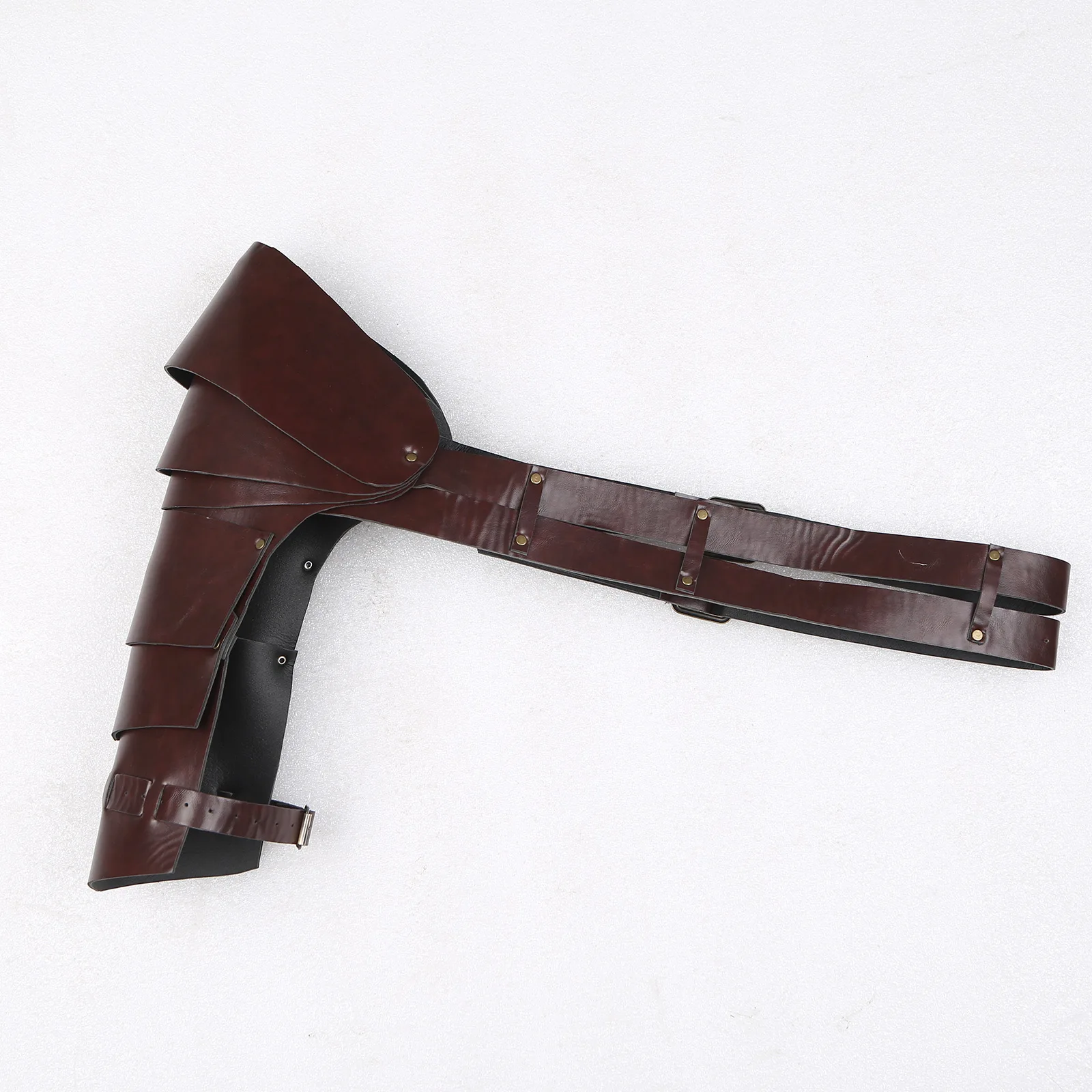 Middeleeuwse krijger armschild Vintage meerlaagse schouderhoes Armor Arm Shield Themafeest Halloween Cosplay Armor Sleeve