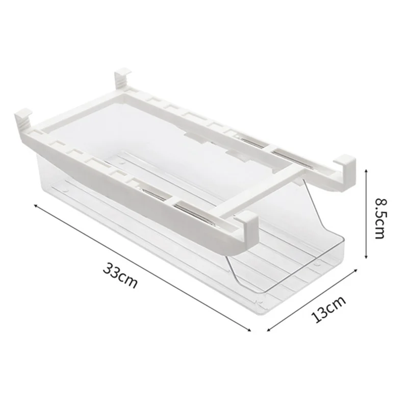 AY03-White تخزين الرف الثلاجة علقت المشروبات صندوق تخزين علب الصودا البيرة البيض الفاكهة اكسسوارات المطبخ