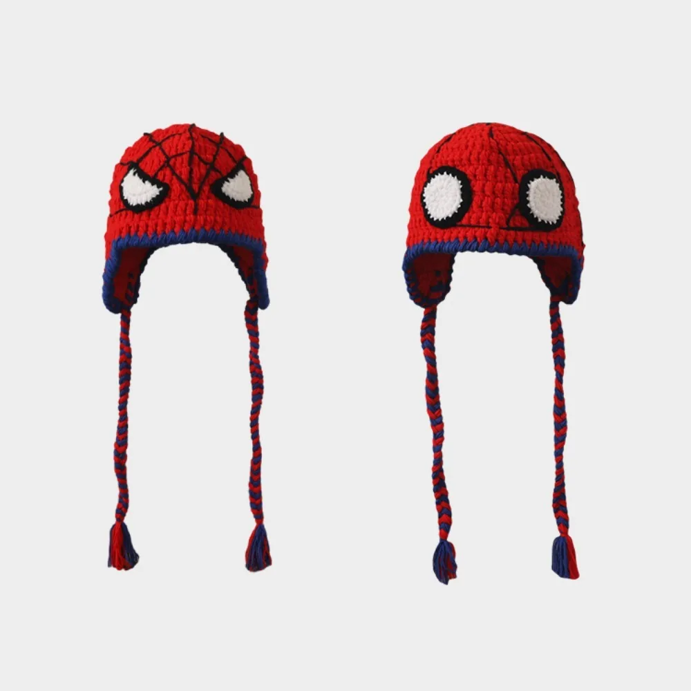 Four Seasons Spider Man Men's and Women's Cute Universal Y2K Knit Hat Riding Outdoor Sports Fashion Kawaii Hat Cosplay Gifts