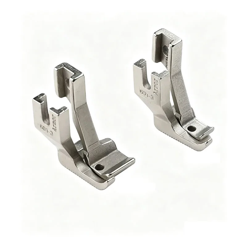 Industrial Sewing Machine Unilateral Presser Foot Set 6mm/12mm for DY 0302 0318 HIGHLEAD Synchronous Machine, Left/Right