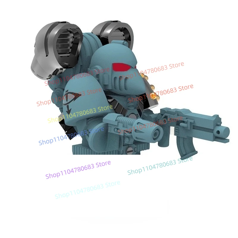 

MOC новый строительный блок кукла мини-кукла прыгающий рюкзак игрушка подарочные украшения коллекция