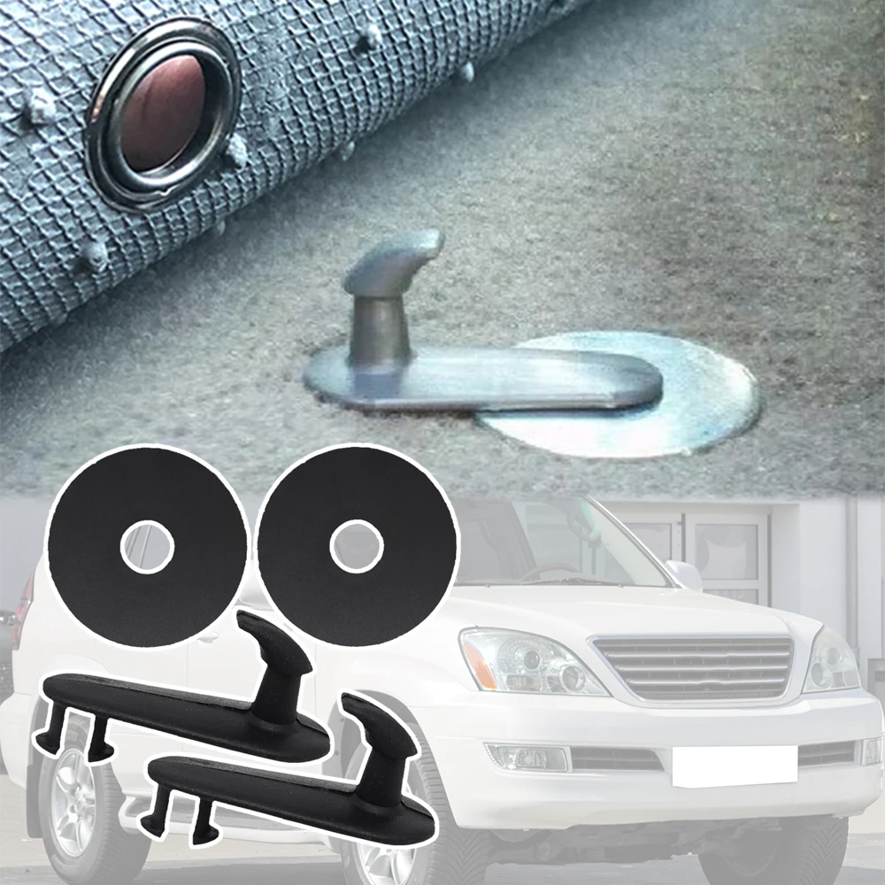 Clipes para tapete de carro, prendedor de carpete, suporte de fixação, ganchos, acessórios para Toyota Land Cruiser Prado J120 2003 - 2009