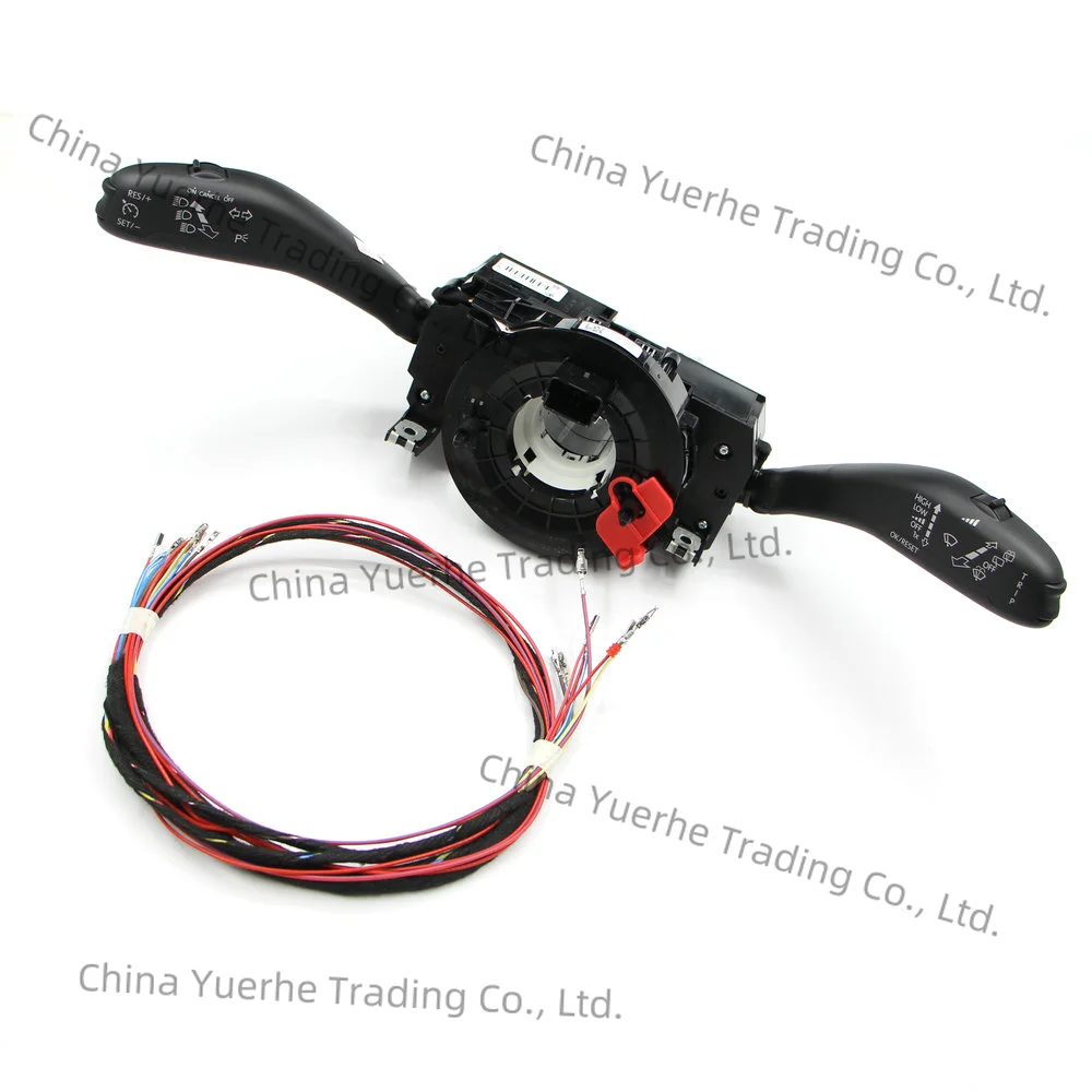 

Car Cruise Control Switch System CCS Stalk + Harness for For VW 2011-2016 New Polo Fabia 6RD 953 503 J