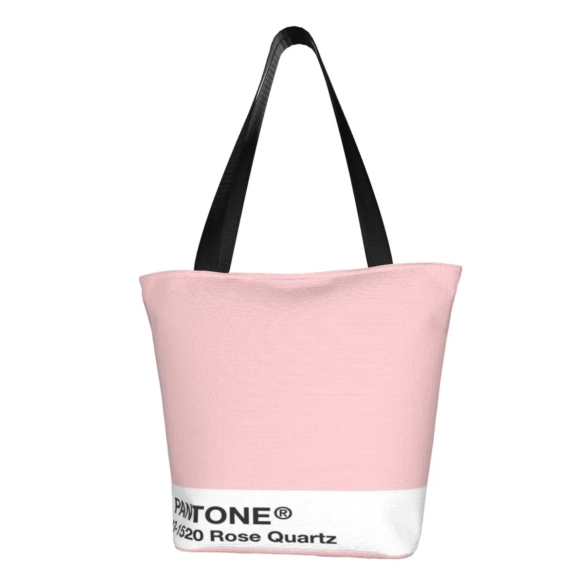 Pantone Series And Tumblr Vibes Casual Shoulder Tote Shopping Bag Large Capacity Zip Pocket Bag For Fitness Birthday Gift