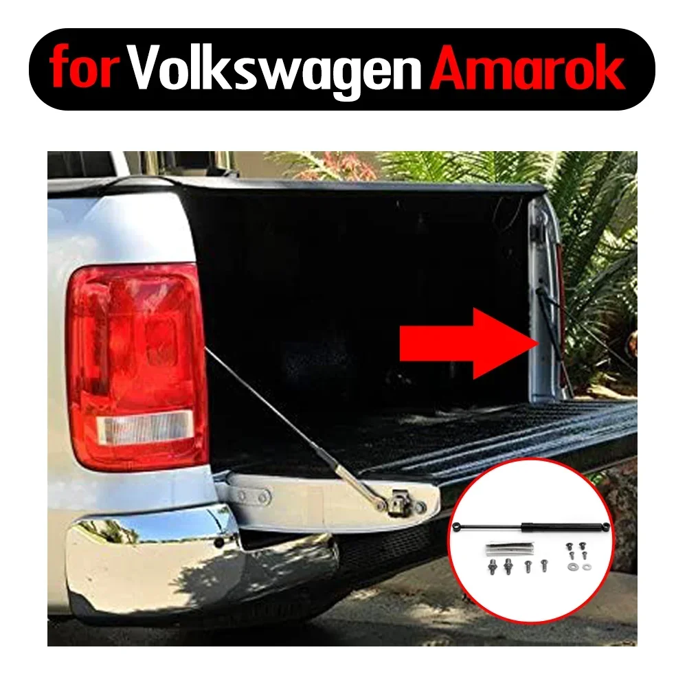 1PCS for Volkswagen Amarok Type 2H 2010-2020 Shock Assist Pickup Rear Tailgate Slow Down Gas Struts Damper