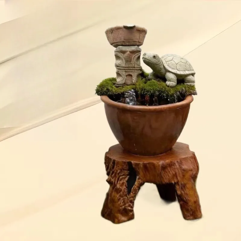 Living Room Entrance Desktop Balcony Outdoor Courtyard Company Front Desk Green Plant Potted Plant Ornament