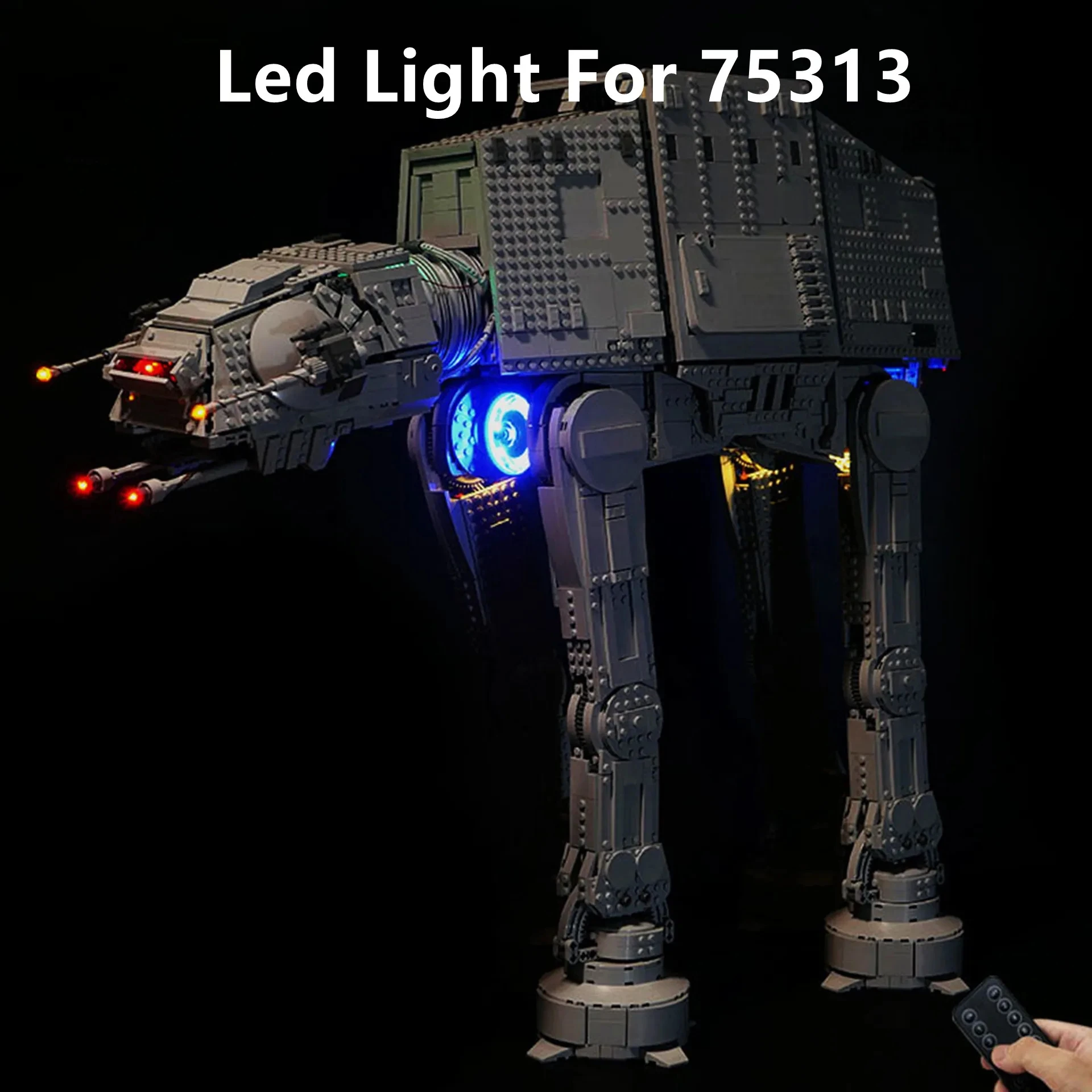 LED Light Set For 75313 AT-AT Combat walker compatible 70888 (Only LED Light, NOT Include The Model Bricks)