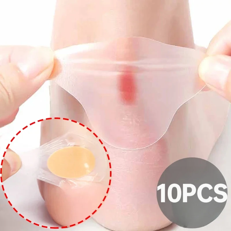 10-40PCS Gel Shoes Stickers Soft Hydrocolloid Pads Relief Pain Blisters Bunions Corns Calluses Friction Pressure Heel Pain Patch