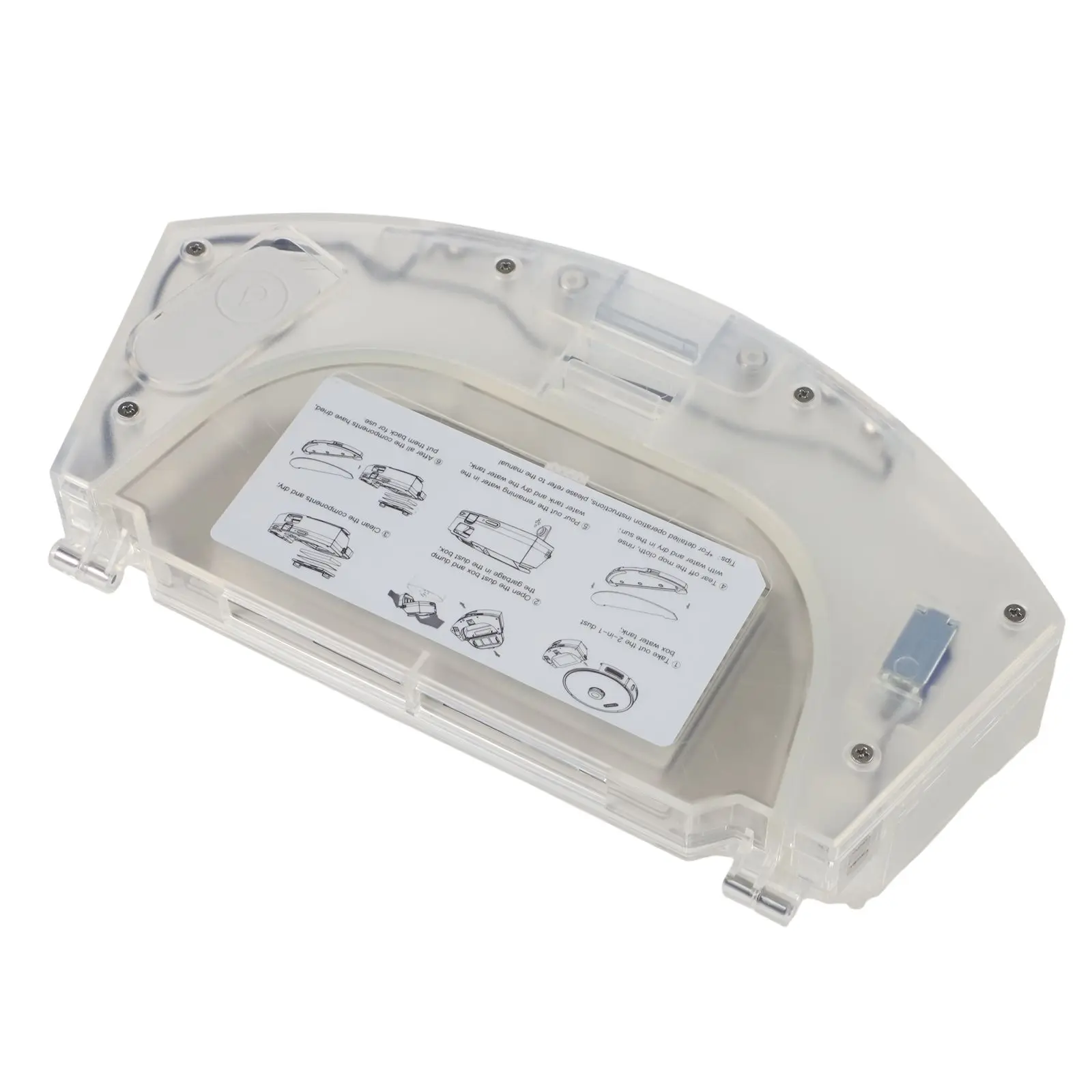 For Ultenic For T10 Water Tank 2in1 Dust Box For M8 Pro Plus Robot Vacuum Cleaner Parts Accessories Replacement Home Appliance