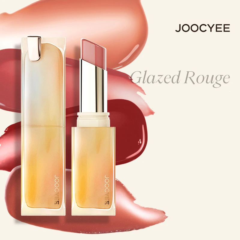 JOOCYEE Kryształowa Pomadka Lustrzany Błyszczyk do Ust Nieprzywierający do Kubka Nawilżający Balsam do Ust Nawilżające Pomadki z Barwieniem