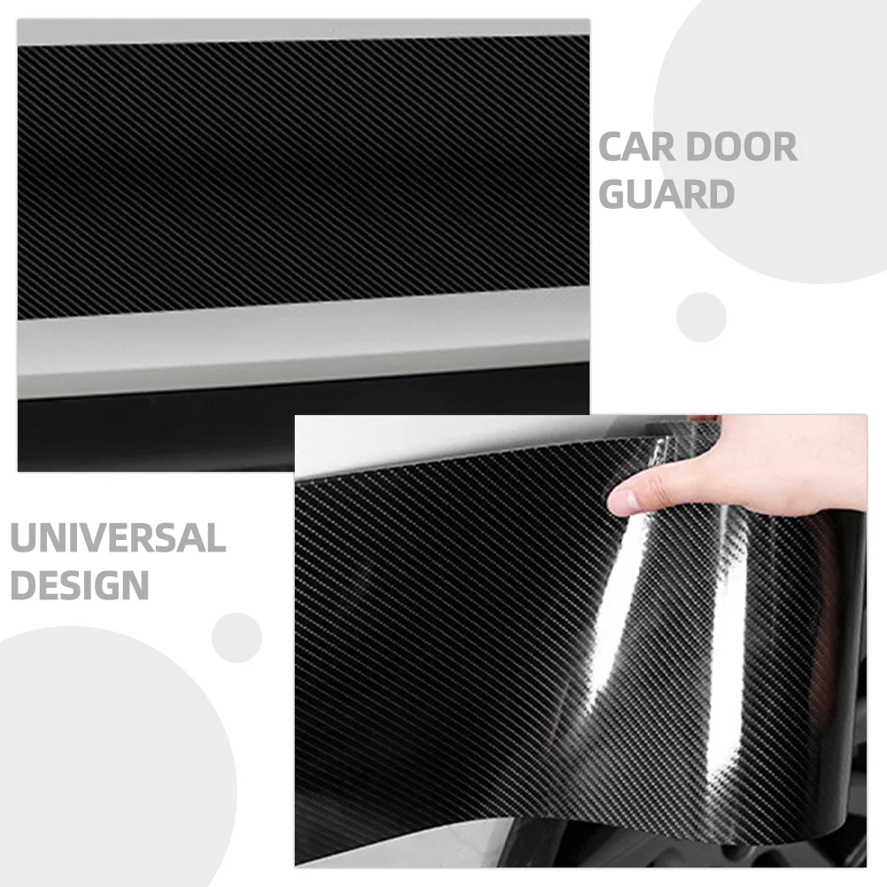 

5D Carbon Fiber Tape For Cars Sill Protector Strip Car Bumper Guard Auto Door Edge Protection Pvc Waterproof Rustproof Car