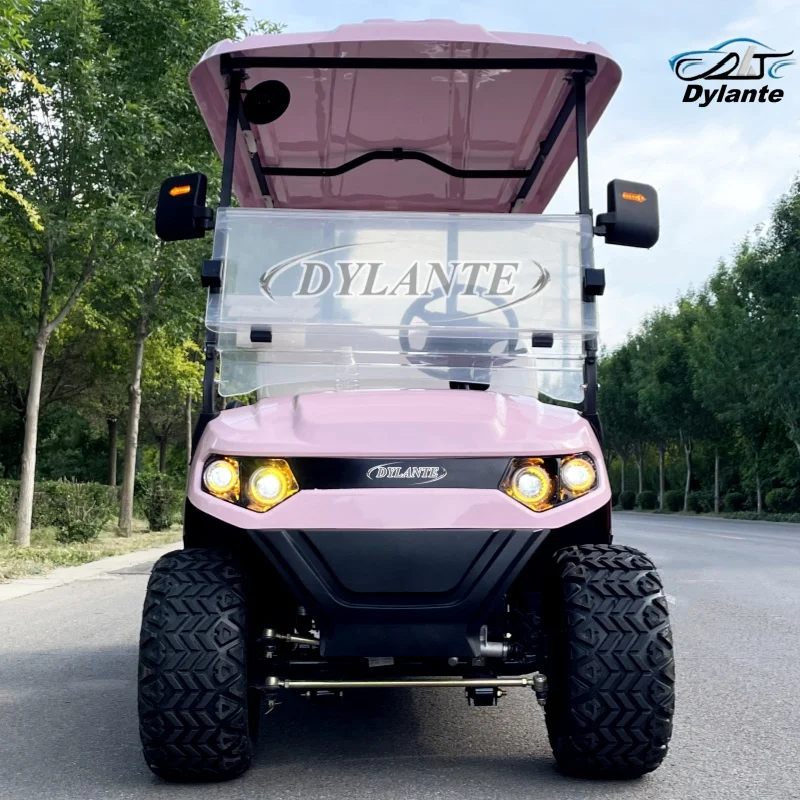 

Factory High Quality Low Price 4 Seater 60V/72V/5kw Electric Off Road Golf Cart Road Legal Scooter Hunting Club Utility Vehicle