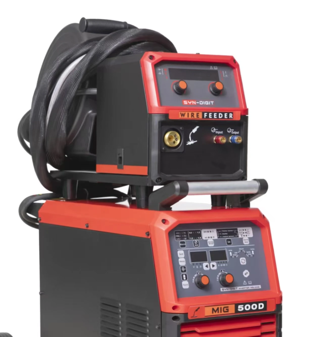 

SANYU 3PH 380V 400V IGBT MIG-500A Without Pulse Arc Welding Machine MIG Inverter Welder