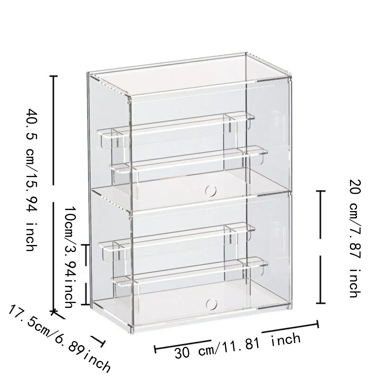 Présentoir Transparent, boîte d'exposition à collectionner, boîte de Protection anti-poussière en acrylique, vitrine de modèle de voiture, rangement de figurines