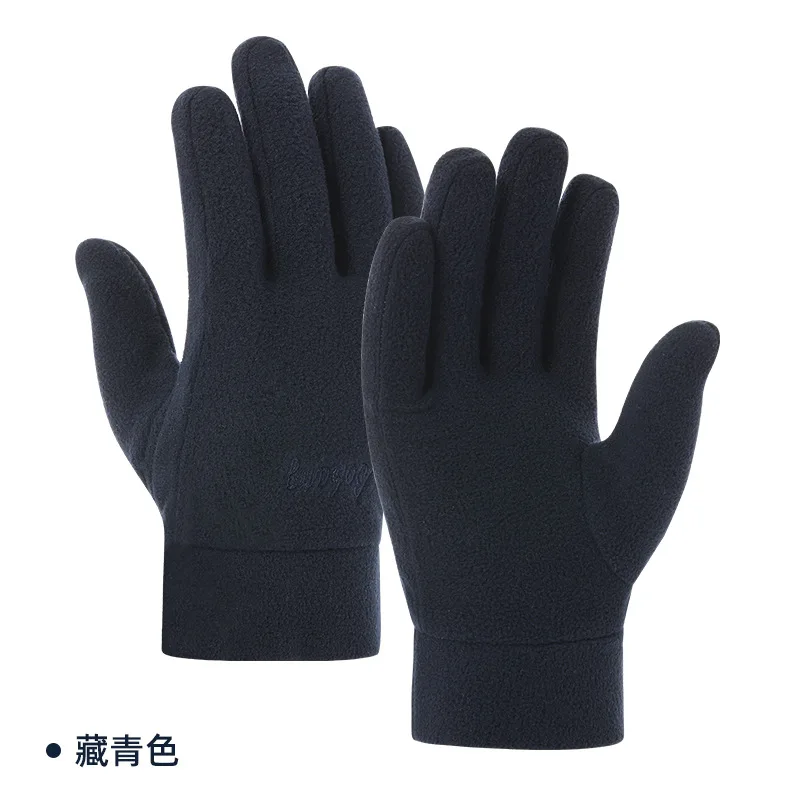 Guantes de invierno para hombre y mujer, guantes térmicos de lana resistentes al frío, resistentes al viento, impermeables, cálidos, para correr al aire libre, esquiar