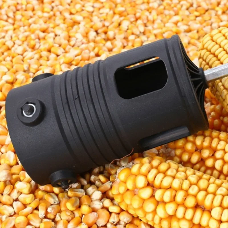 Corn Thresher Splitter Remover Thresher Serrated Corn Stripper Peelers Cob Automatic Machine Small Electric Tool Grain Planer