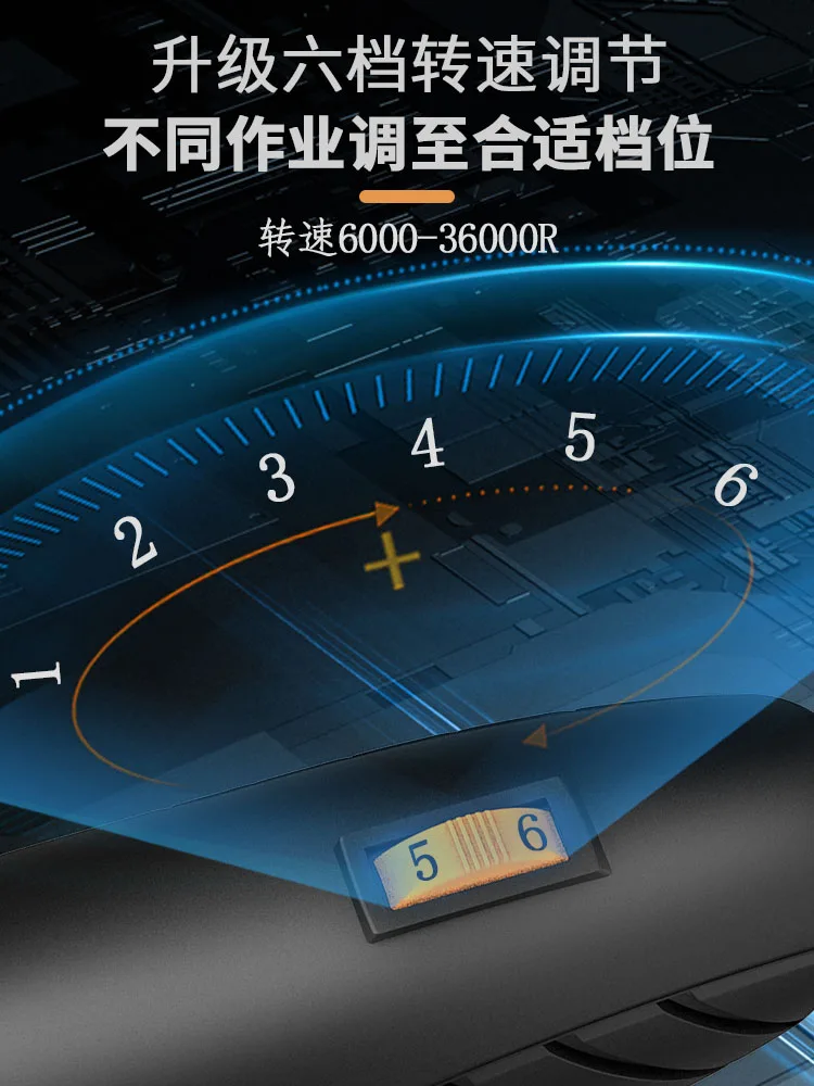 Meuleuse électrique pour outil électrique de gravure professionnelle