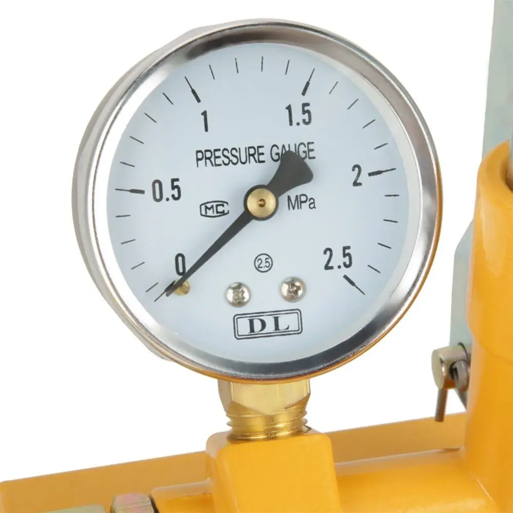 

25 кг ручной насос для испытания под давлением, высокоточный ручной насос для испытания под давлением, прочный кран для водопроводной воды