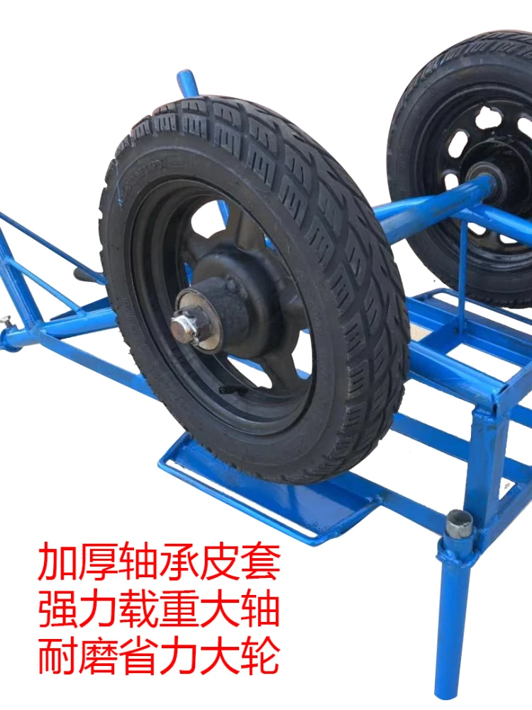 Trolley Truck King Double Wheel Trolley Household Cart Flat Trailer