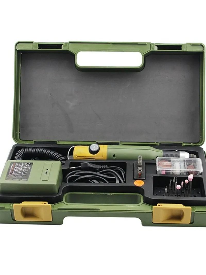 Moedor elétrico portátil para moagem de jade, perfuração e polimento