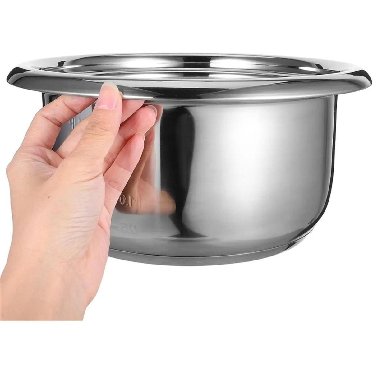 update. Stainless Steel Inner Pot for Rice Cooker:4l Replacement Cooking Pot,Universal Electric Cooker Accessory for Kitchen Use
