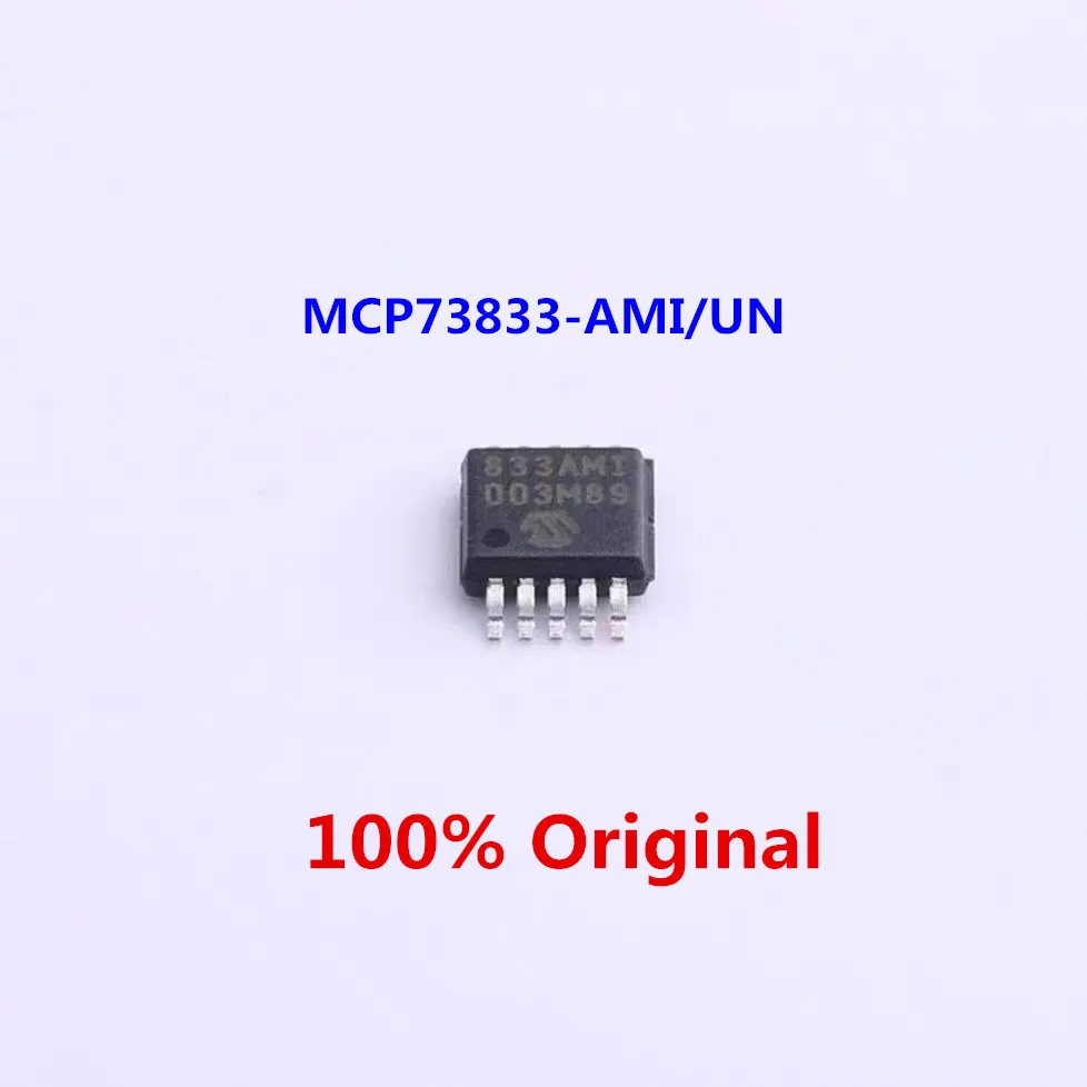 1Pcs 100% New MCP73113-06SI/MF MCP73113 93HI DFN-10 MCP73833-AMI/UN MCP73833 833AMI MSOP-10 Original Chips Ic