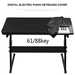 Waterproof Stretchable 61/88-key Elastic Cord Locking Clasp Keyboard Cover Piano Covers Electric/Digital Piano Dust Covers