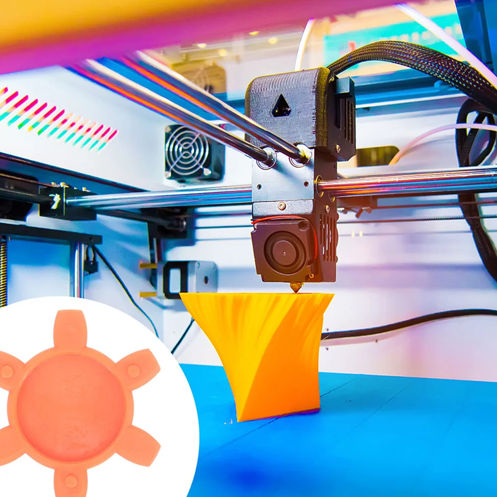 

Plum Coupling Pad Rubber Spider Insert Flexible Rubber Pad for Cnc Machine Tool Industry Shock Absorption Vibration Damping