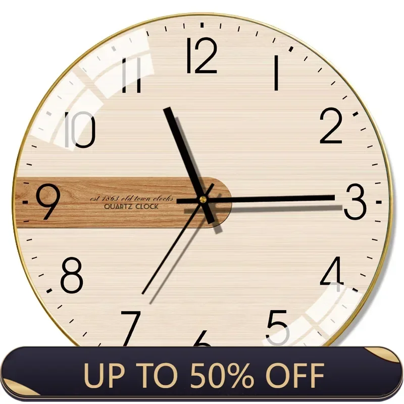 Large Glass Wall Clock Modern Design Kitchen Clock Living Room Creative Nordic Silent Bedroom Clocks Wall Home Decor Klok FZ737