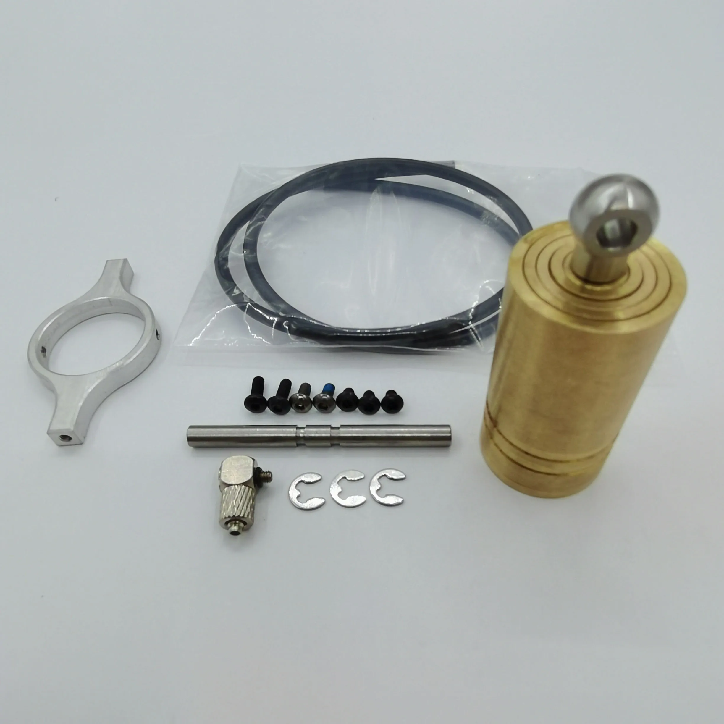 

RC Truck Metal Hydraulic Lifting Center Cylinder For Tamiya Lesu 1/14 RC Tractor Truck Scania Man Actros Volvo Car DIY Parts Toy