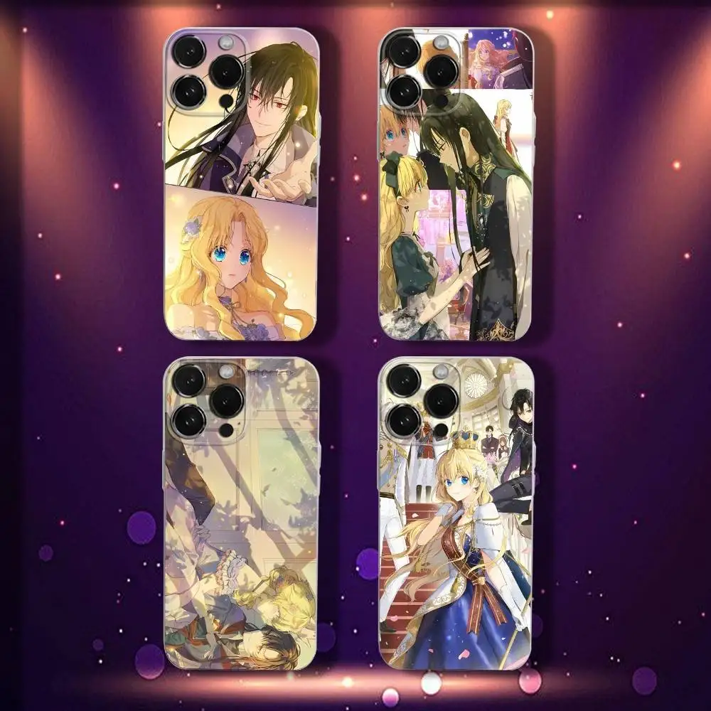 حافظة هاتف Who Made Me Princess Athanasia لهاتف iPhone 17,16,15,14,13,12,11 Pro,Max,Plus,X,XS,XR,SE4,E غطاء ناعم شفاف صغير