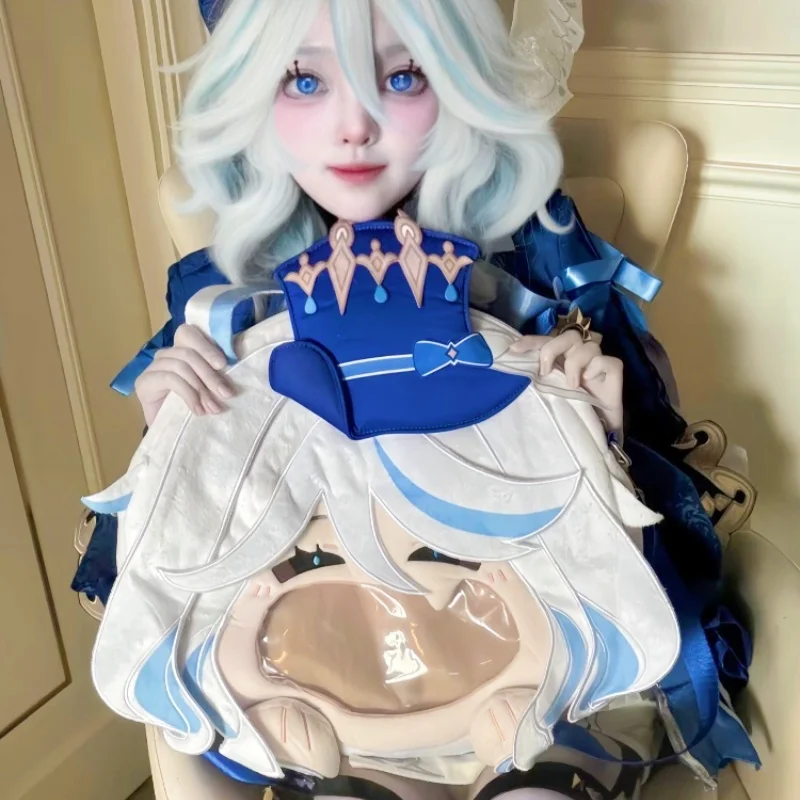 حقيبة ظهر Genshin Impact Fontaine Furina Focalors itabag حقيبة كروس هدية لصديق
