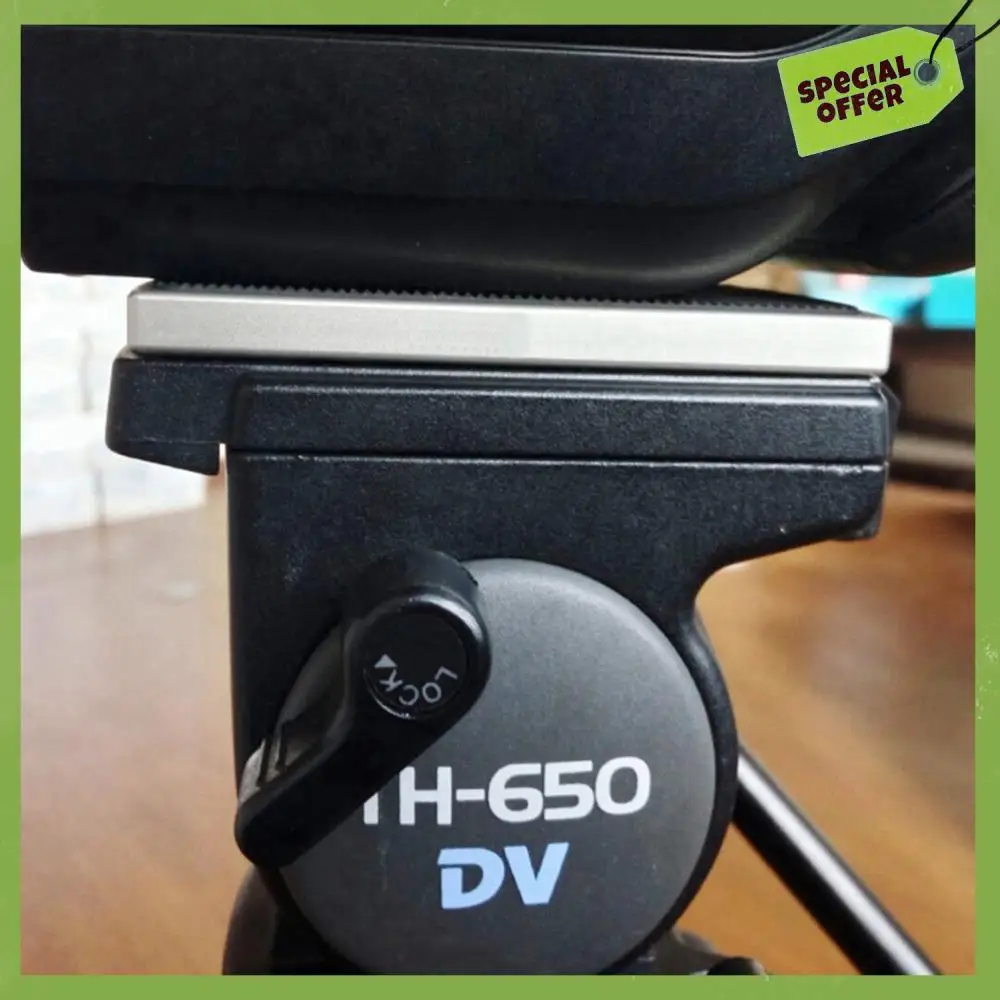 Leading-Quick Release Platee For Libec TH-650DV 1/4 Inch Mounting Screw Tripod Monopods Camera Clamp Plate