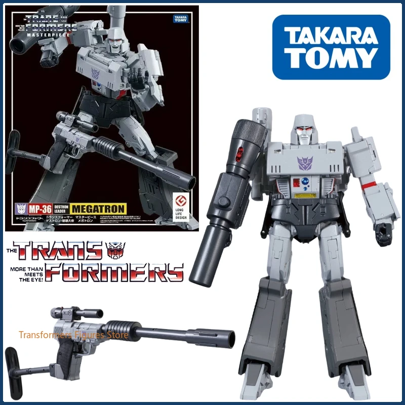 In Stock Takara Tomy Transformers MP-36 Ko Megatron Decepticons Action Figure Anime Movable Robot Model Collectible Toys Gifts