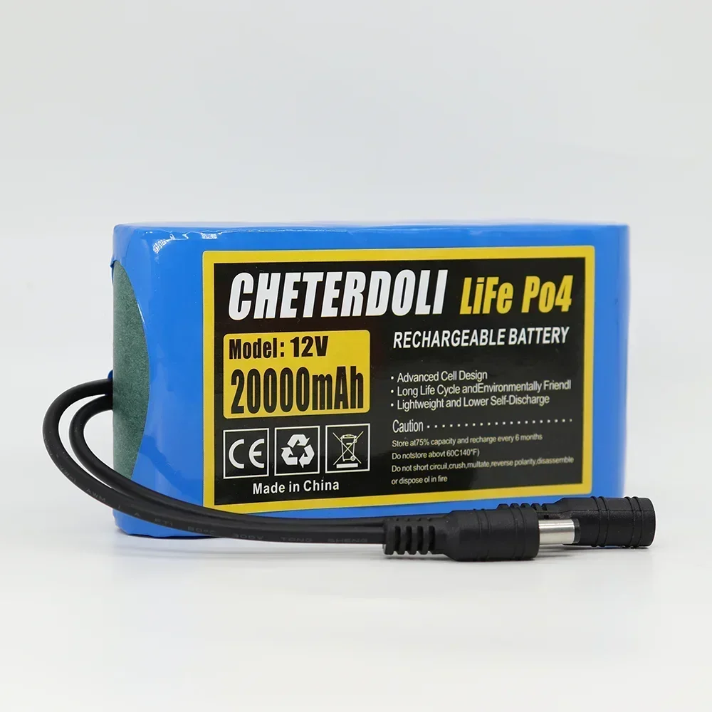 

12V 20Ah 32700 4S1P with 40A Balanced BMS & 12.6V Charger – for Electric Boats, UPS & Industrial Power Needs