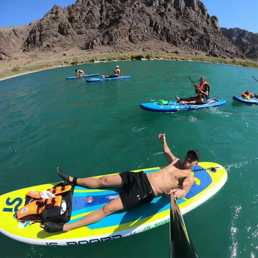 

# 305 см универсальная дешевая надувная доска для серфиката iSUP CE, простой дизайн, однослойная SUP