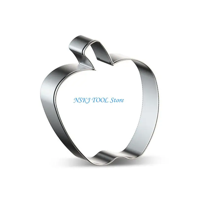 

L8RC 8 Styles Stainless Steel Cookie Cutter Mold Fruit Biscuit Mould DIY Fondant Pastry Decorating