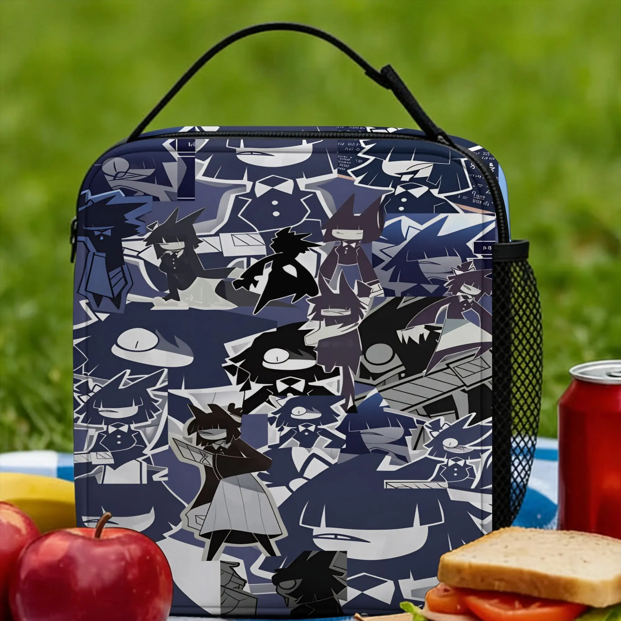 

Универсальная термосумка для обедов и пикников, водонепроницаемая, дизайнерская, для мужчин и женщин