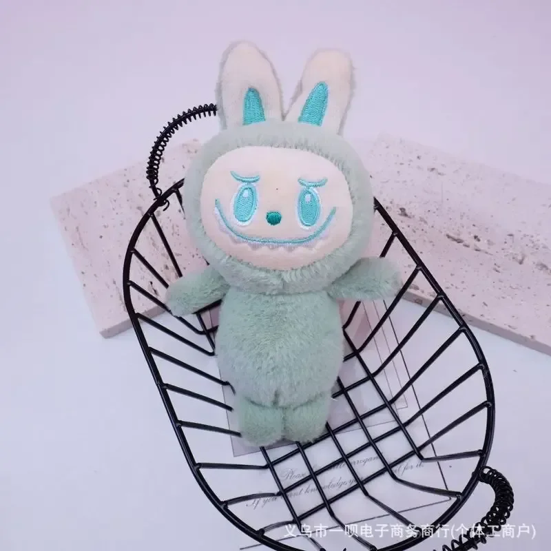 New Arrival Anime Monster Labubu Pendant Doll Toy Figure Model Gifts Cartoon Plush Doll Soft Stuffed Keychain Doll Xmas Gifts