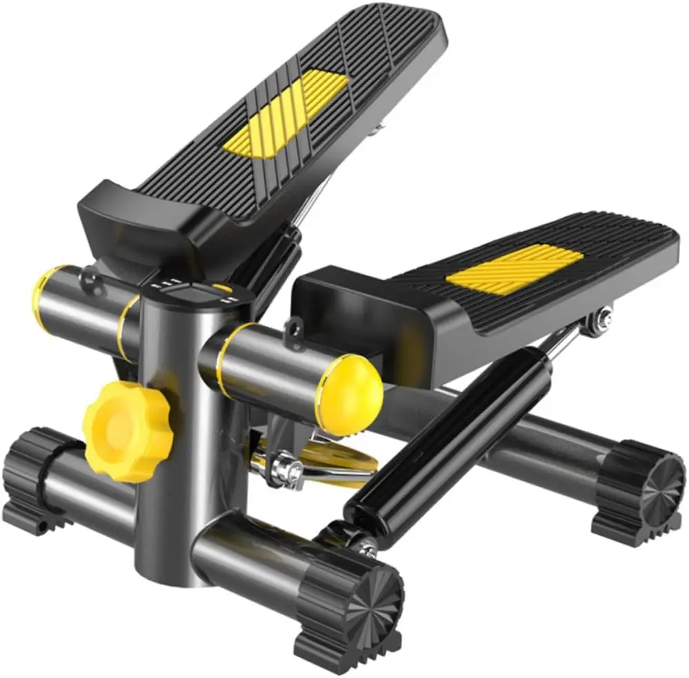 Swing Side Stepper Fitness Device with Non-Slip Pedals for Home Exercise Mini Machine for Weight Loss and Leg Toning Includes Re