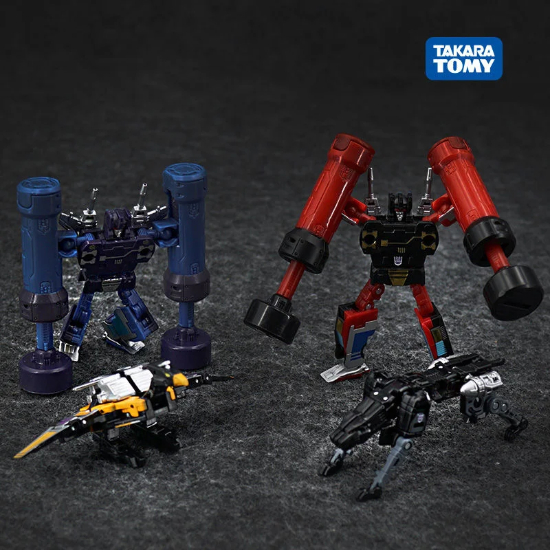 Takara Tomy Transformers Toys MP15 Rumble Ravage MP-16 Frenzy Buzzsaw Action Figures Transformer Robot Toys for Children