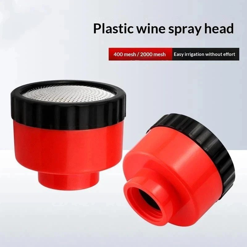 1PC Stainless Steel And Plastic Garden Sprinkler 400-2000 Mesh Scattering Spray Sprinkler Flower Watering Nozzles